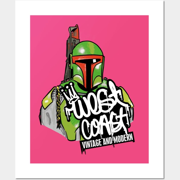 West Coast Boba Wall Art by West Coast Vintage & Modern